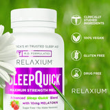 Relaxium Sleep Melts vegano sin gluten opción para dieta consciente.