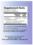 Relentless Improvement etiqueta de K2 MK4: ingredientes y pureza