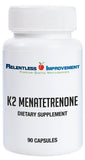 Relentless Improvement Vitamina K2 MK4 cápsula de 15000 mcg para apoyo óseo