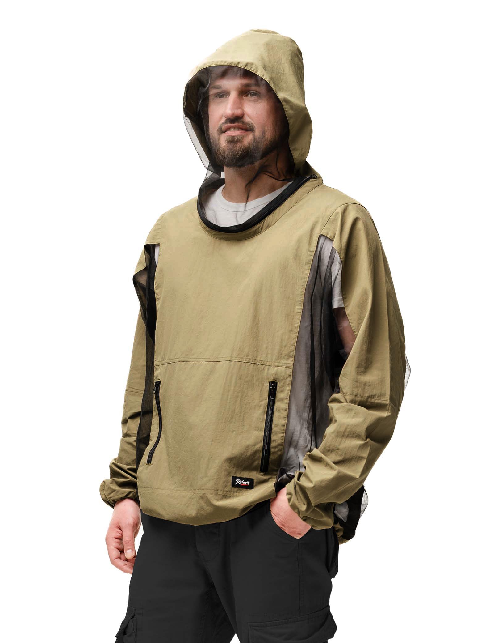 Relexit chaqueta antimosquitos con durabilidad para senderismo exigente.