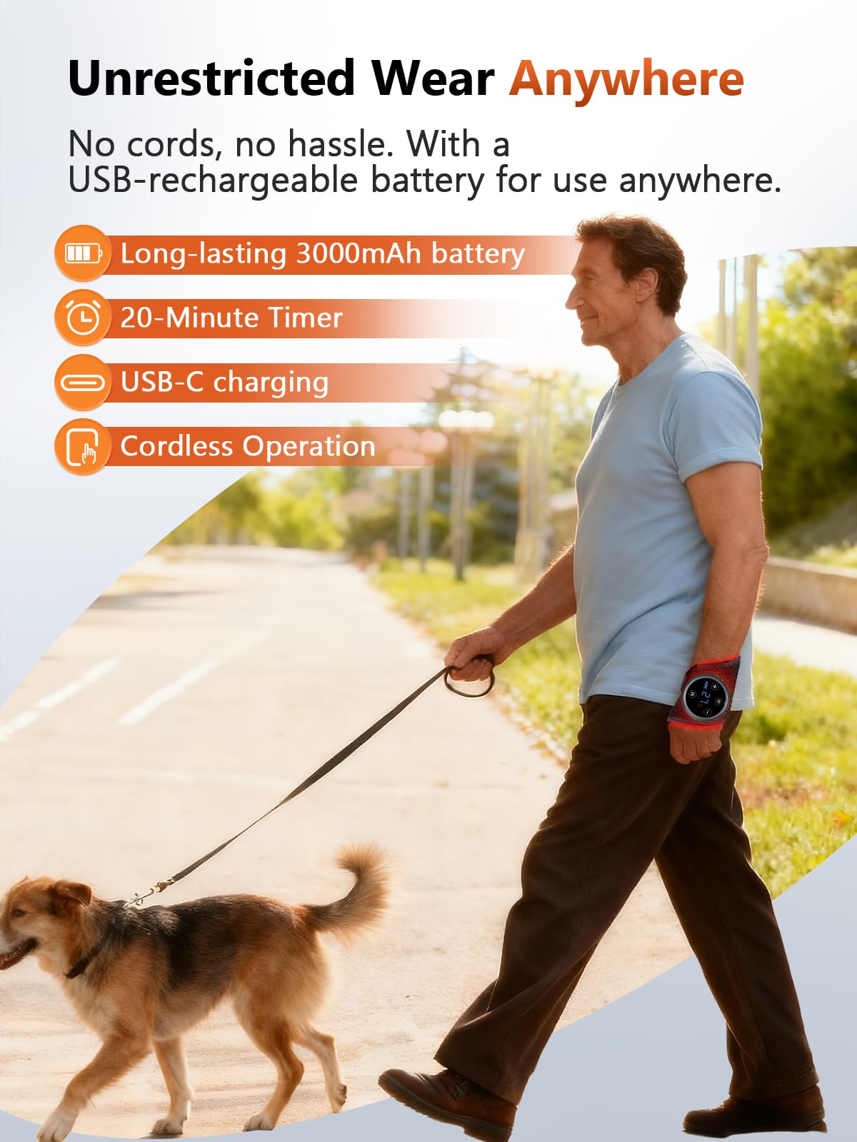 RELEXNOW acolchado suave y transpirable para mayor comodidad.