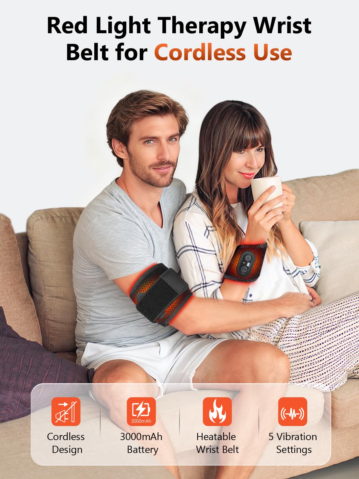 RELEXNOW Batería de 3000mAh para sesiones largas