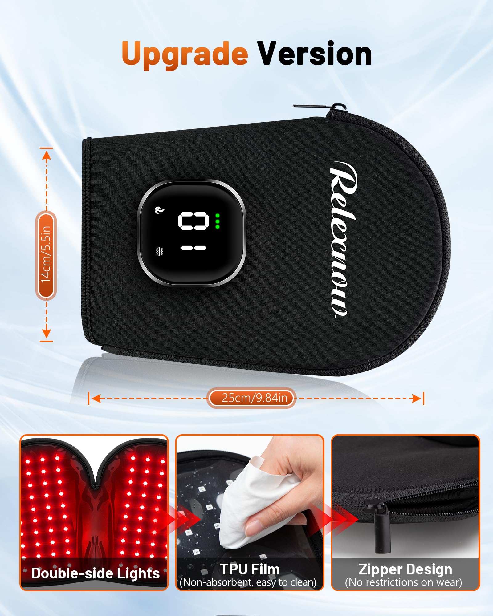 RELEXNOW batería recargable de 3000mAh para uso inalámbrico.