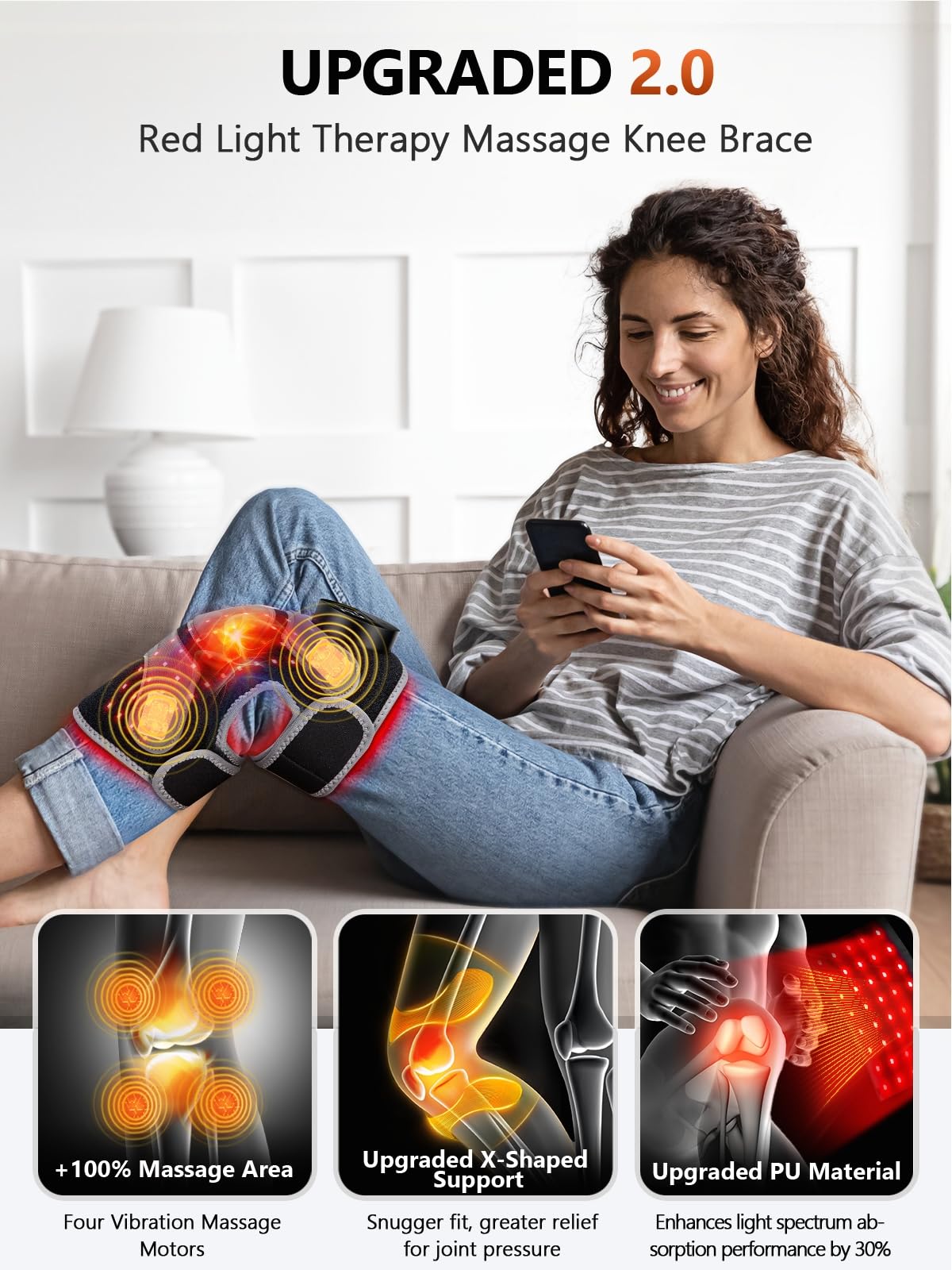 RELEXNOW pulso térmico con calor suave para relajación de tejidos