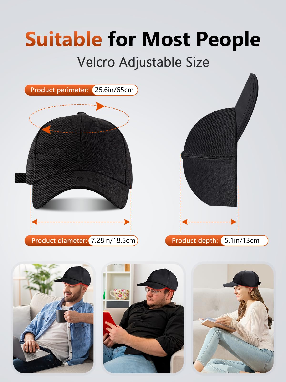Diseño ligero RELEXNOW para usar en casa, oficina o gimnasio.