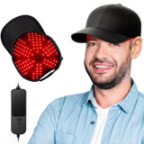 Gorro RELEXNOW con luz 660nm para cuidado capilar en casa.