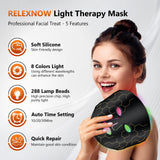 RELEXNOW máscara luz diodos con 630nm y 850nm para piel.