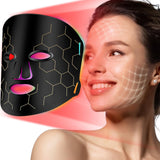 RELEXNOW máscara de luz diodos para rostro portátil, perfecta para uso en casa.