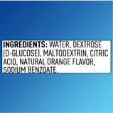 ReliOn Dosis de Glucosa etiqueta: lectura rápida de sabor y dosis.