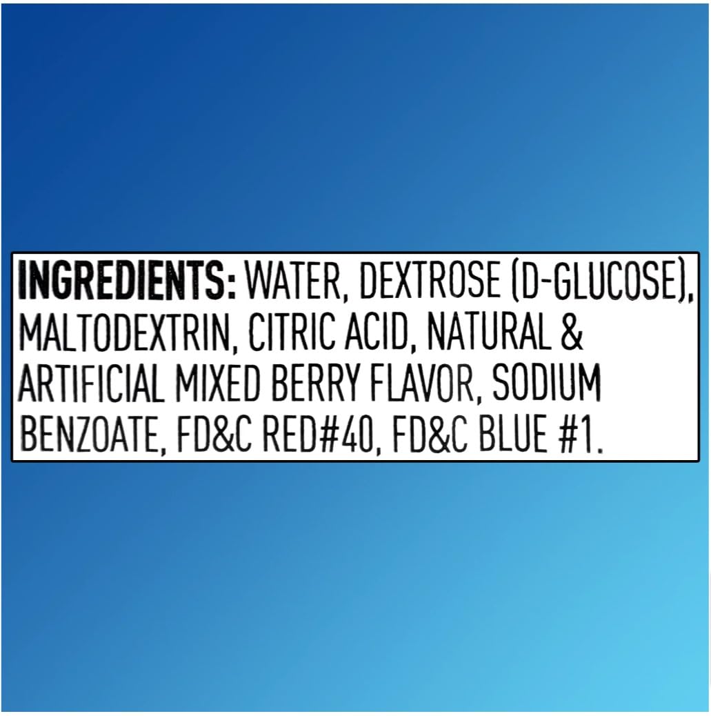 ReliOn Dosis de Glucosa frutos rojos mixtos: botella para recargar energía durante actividades.