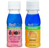 ReliOn Dosis de Glucosa naranja: botella lista para un impulso de energía rápida.