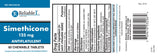 Reliable-1 Laboratories envase de 60 tabletas para alivio práctico de gases
