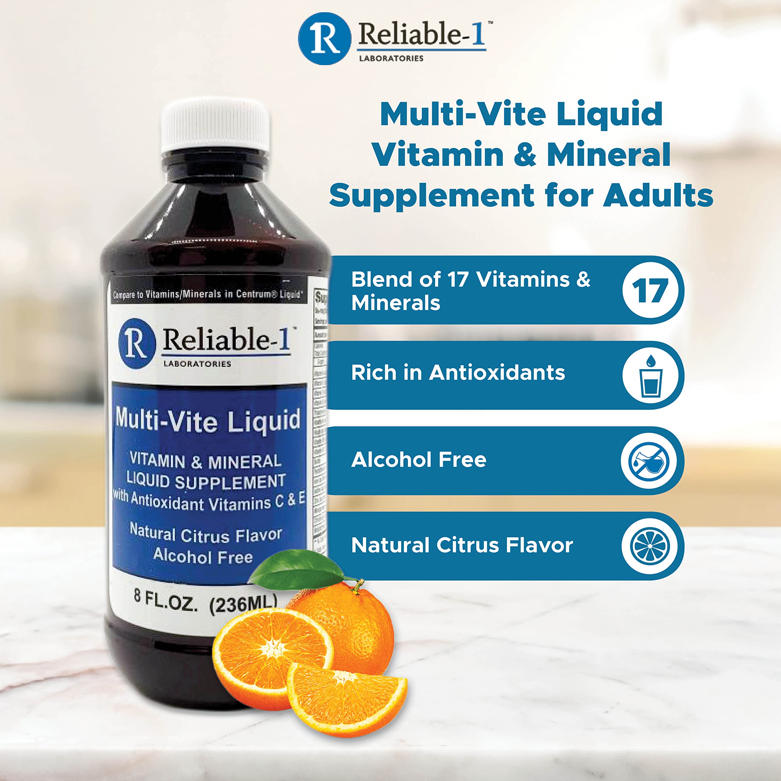 Reliable-1 Laboratories Multi-Vite: dosificador preciso para medir la dosis diaria