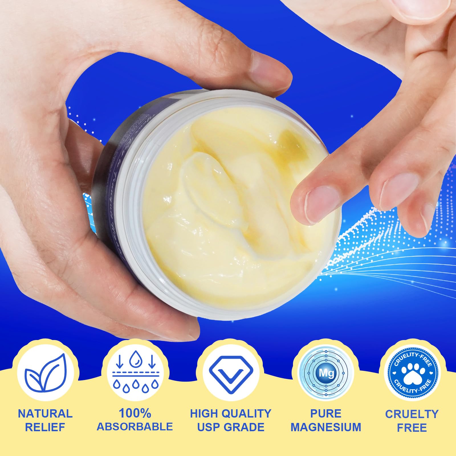 Relico crema magnesium: aplicación suave para cuidado diario de la piel