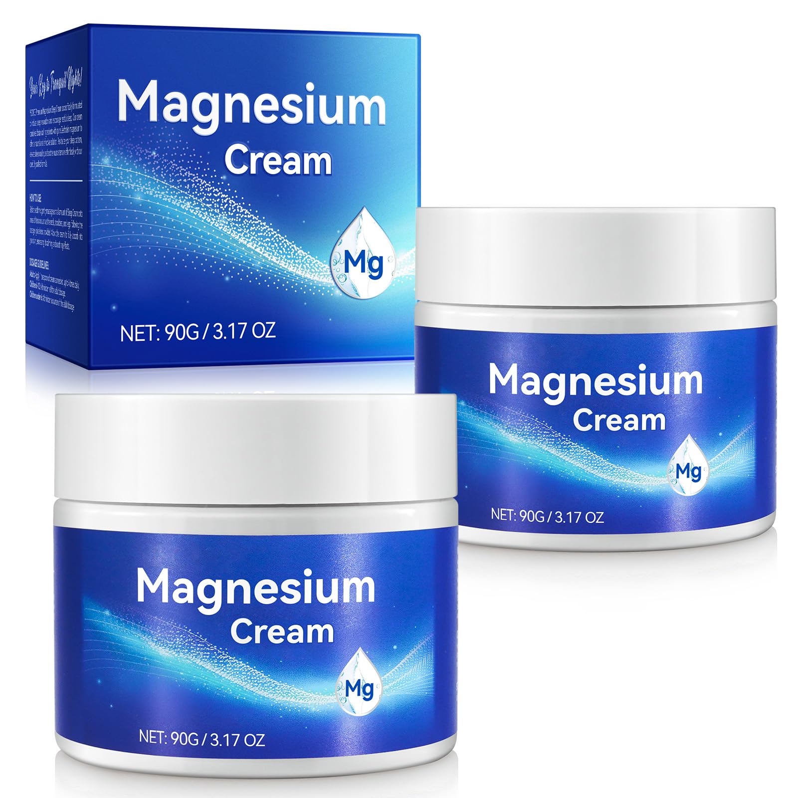 Relico crema magnesium: bote visible, absorción suave para hidratación profunda