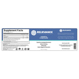 Relievance Fibra porciones 60, ideal para dos meses.