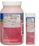 ReliOn Glucosa, tubo portátil de 10 tabletas, fácil de llevar para recargas rápidas durante el día.