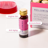 Relumins Glutathione Shots, uso diario sencillo para incorporar a tu rutina.
