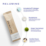 Relumins Marine Collagen ingredientes clave gph-gpa para síntesis de colágeno.