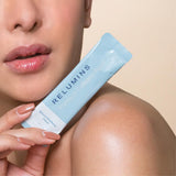 Relumins Marine Collagen con glutatión y coq10, antioxidantes suaves.