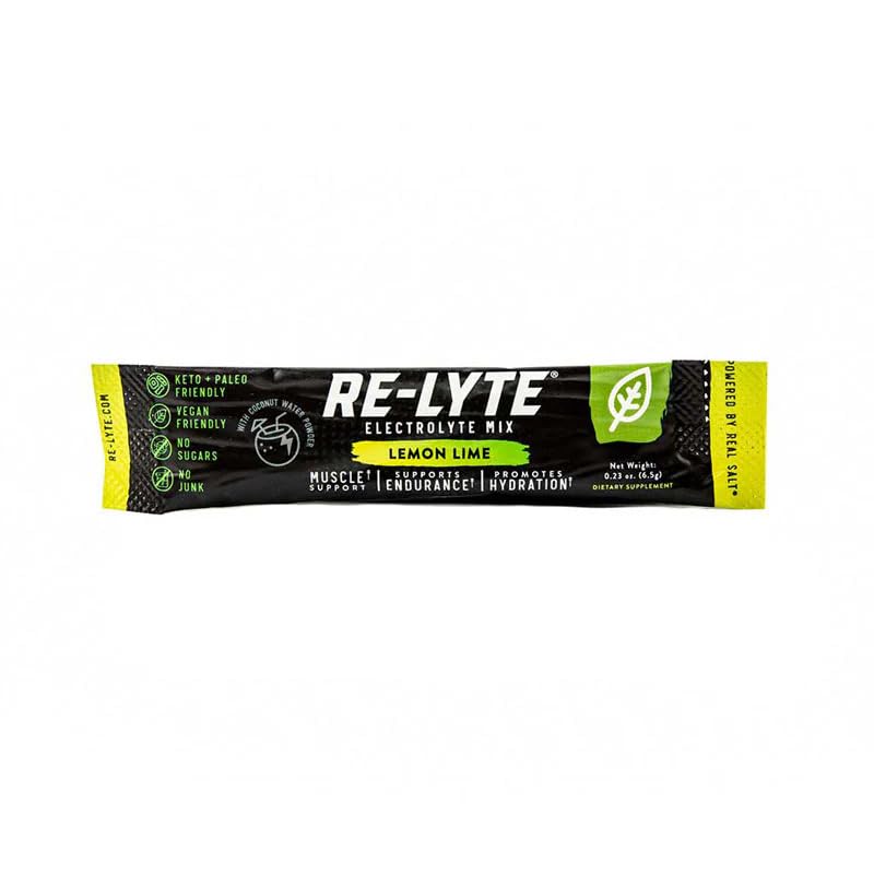 RELYTE mezcla para disolver en agua limón-lima, hidratación fácil.