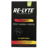 RELYTE: mezcla electrolito fresa limón en sobres, para hidratación diaria y sabor agradable.