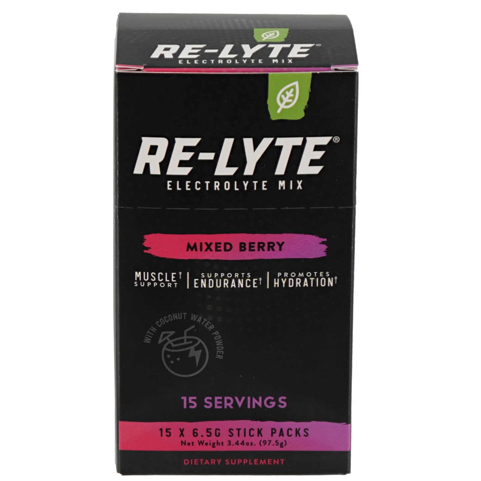 RELyte disolviéndose en agua para una hidratación rápida y práctica
