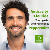 Rembrandt Deeply White + Peroxide, sabor menta fresca, aroma revitalizante para el aliento