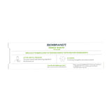 Rembrandt Deeply White con sabor a menta para aliento fresco.
