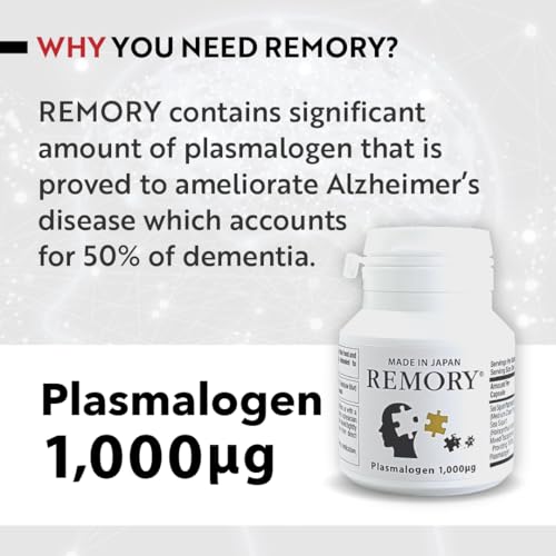 Remory cápsulas plasmalogen, fuente de DHA y EPA para la concentración