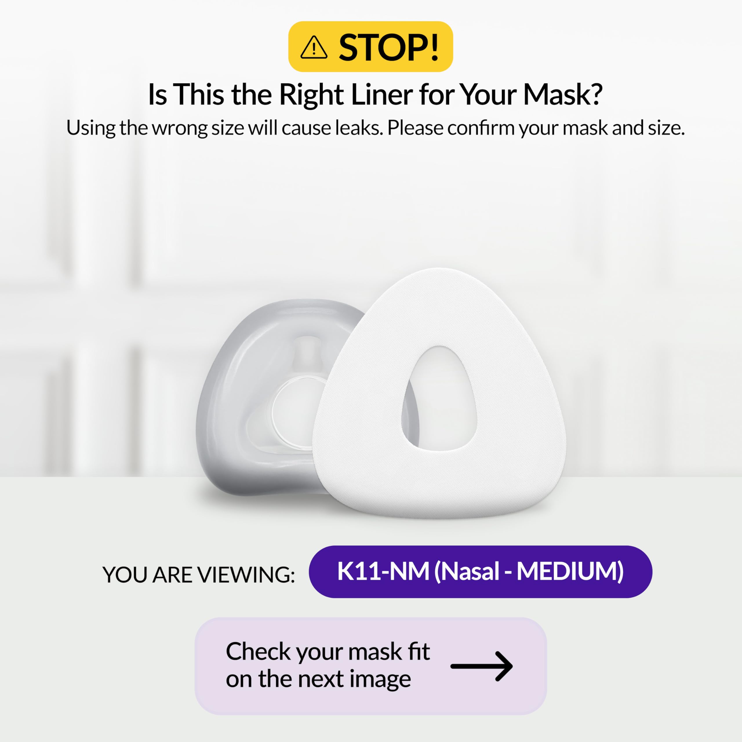 RemZzzs Liner nasal CPAP, ideal para uso diario y nocturno.