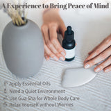 Tablero Guasha para SPA y acupuntura, favorece la relajación