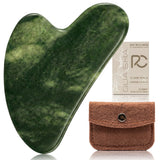 Rena Chris Gua Sha con diseño de corazón para esculpir mandíbula y definir pómulos con suavidad