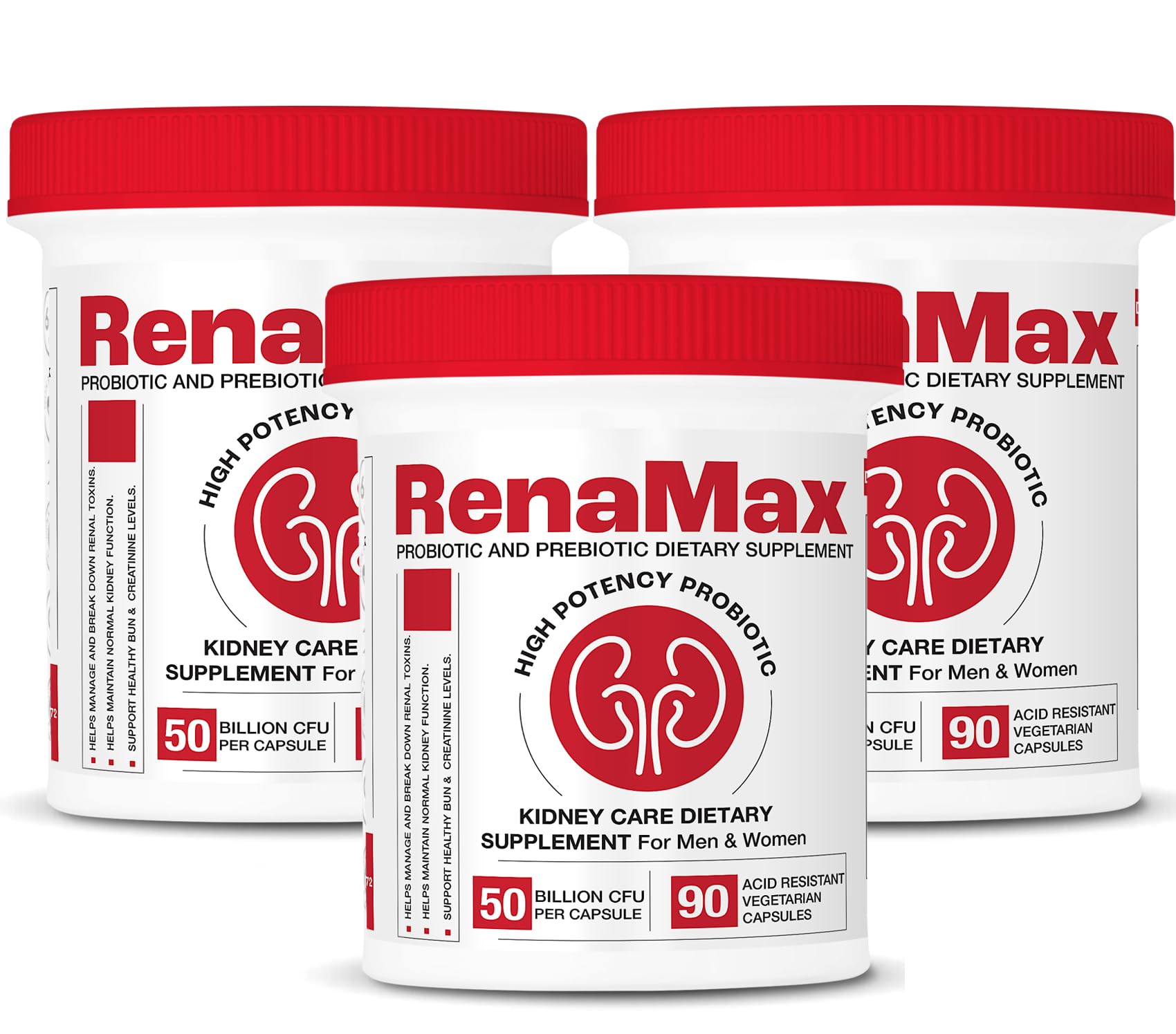 RENAMAX cápsulas kidney restore en bote para apoyo diario