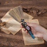 RENEMEGO escoba-regalo en caja, regalo elegante para amantes de la espiritualidad.