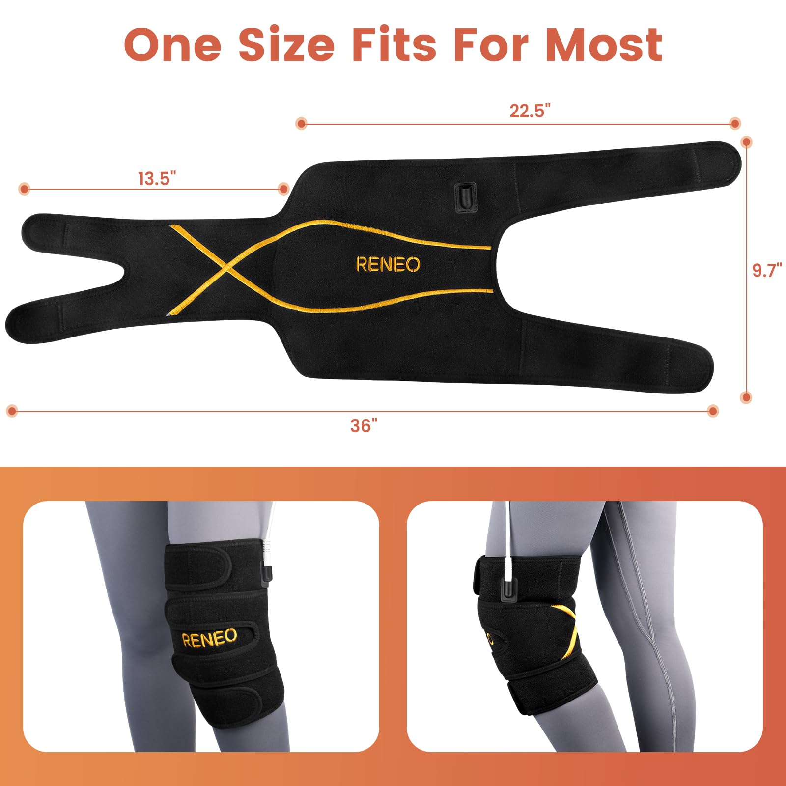 RENEO tejido nylon polar interior: tacto suave y calor envolvente.