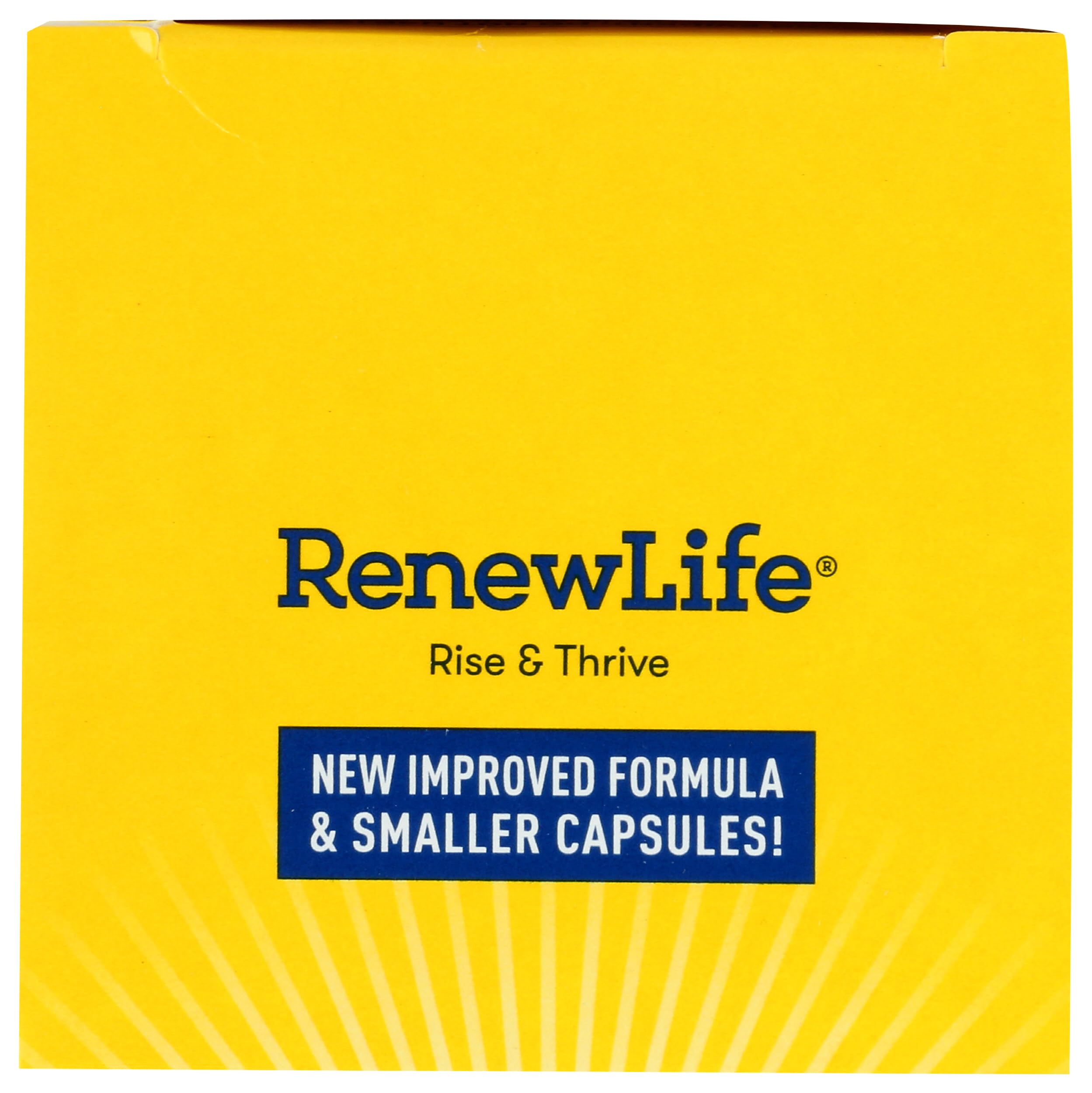 Frasco de Renew Life Colon Care con cápsulas diarias para uso constante.