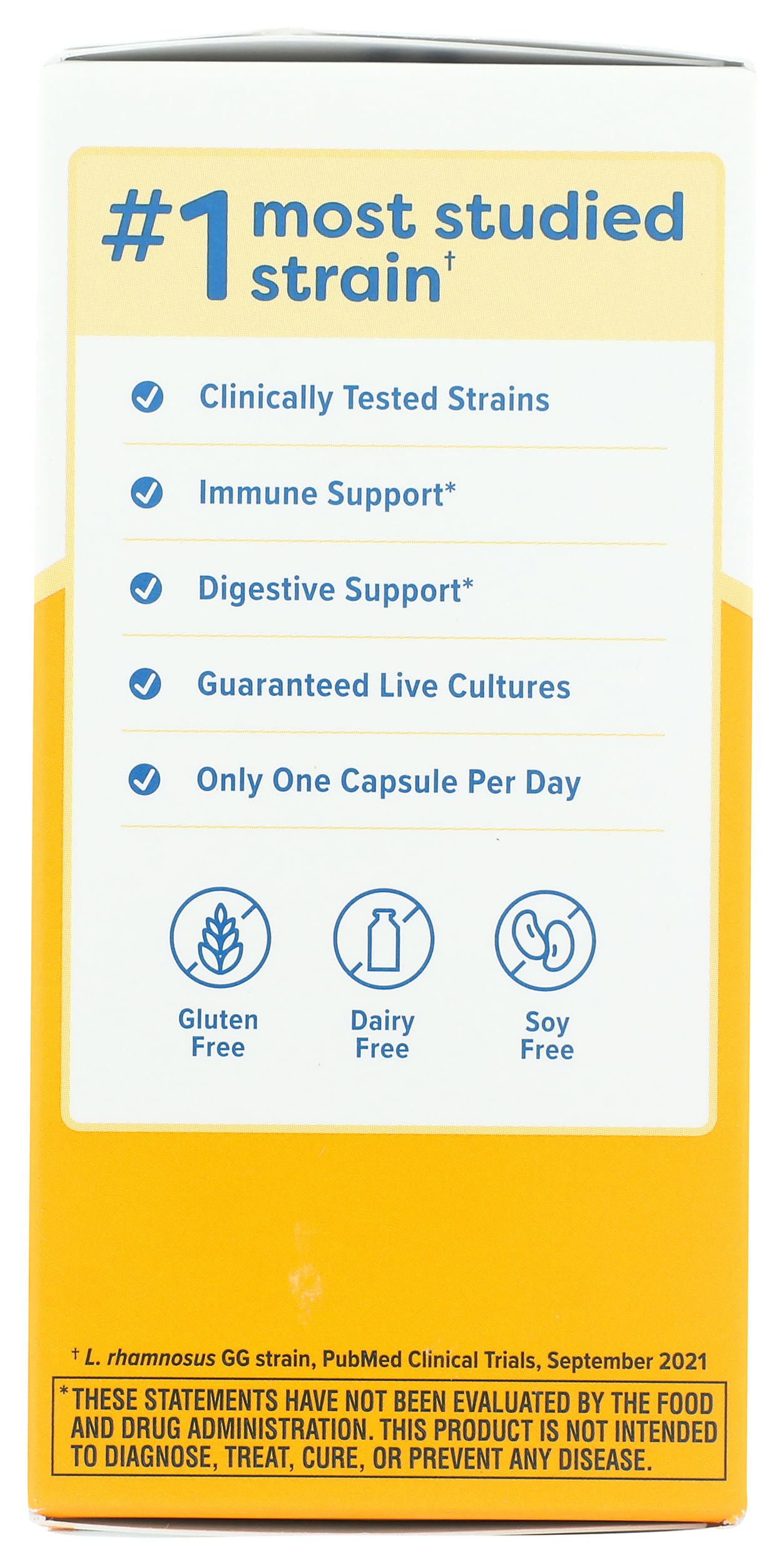 Dosis diaria de Renew Life Everyday Probiotic, fácil de incorporar.