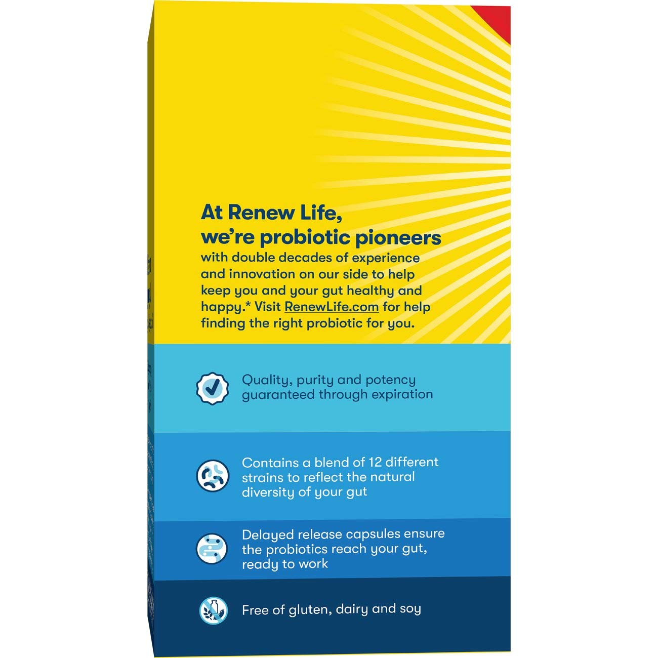 Renew Life Extra Care sin OGM certificado