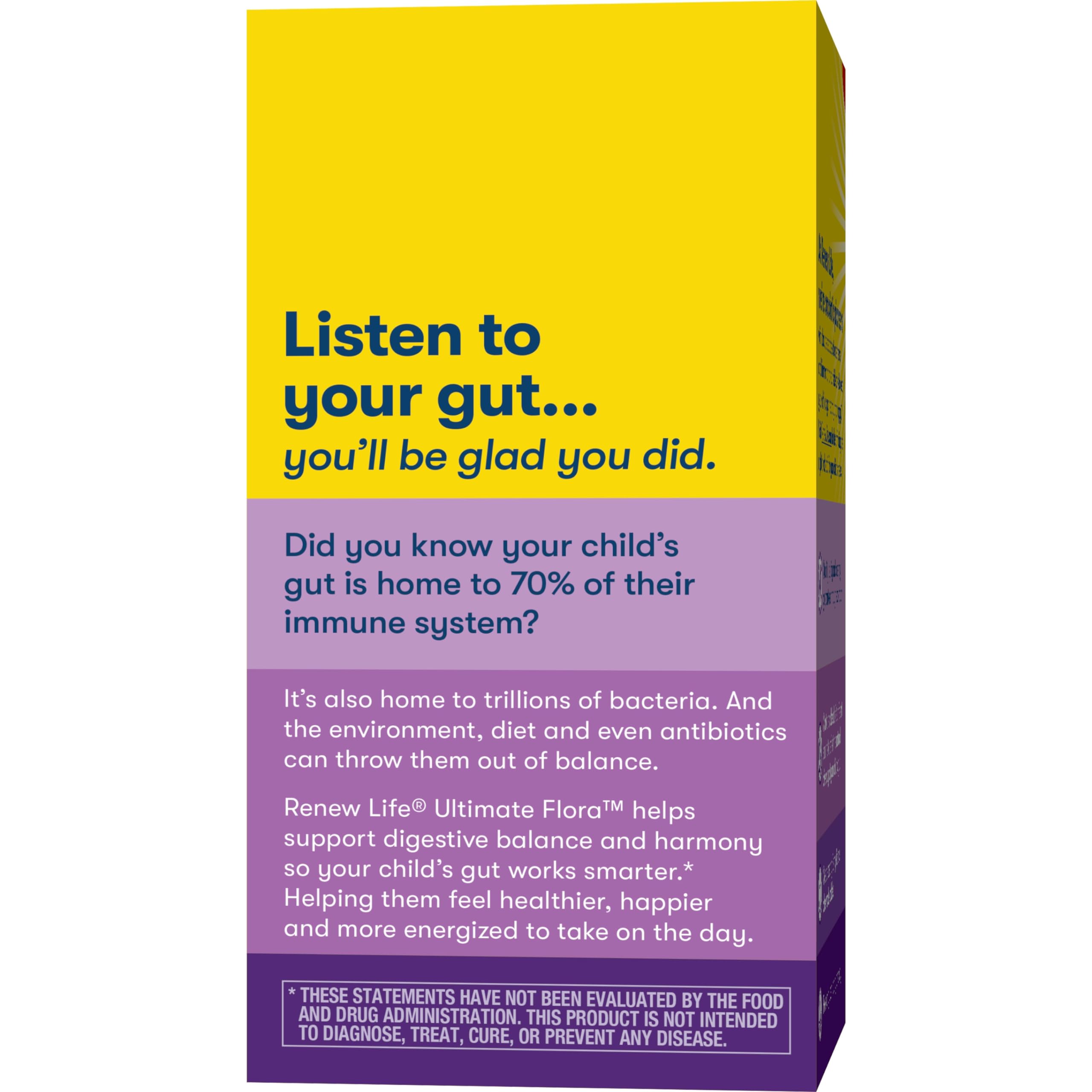 Renew Life Kids Probiotic refrigeración recomendada para mantener la potencia.