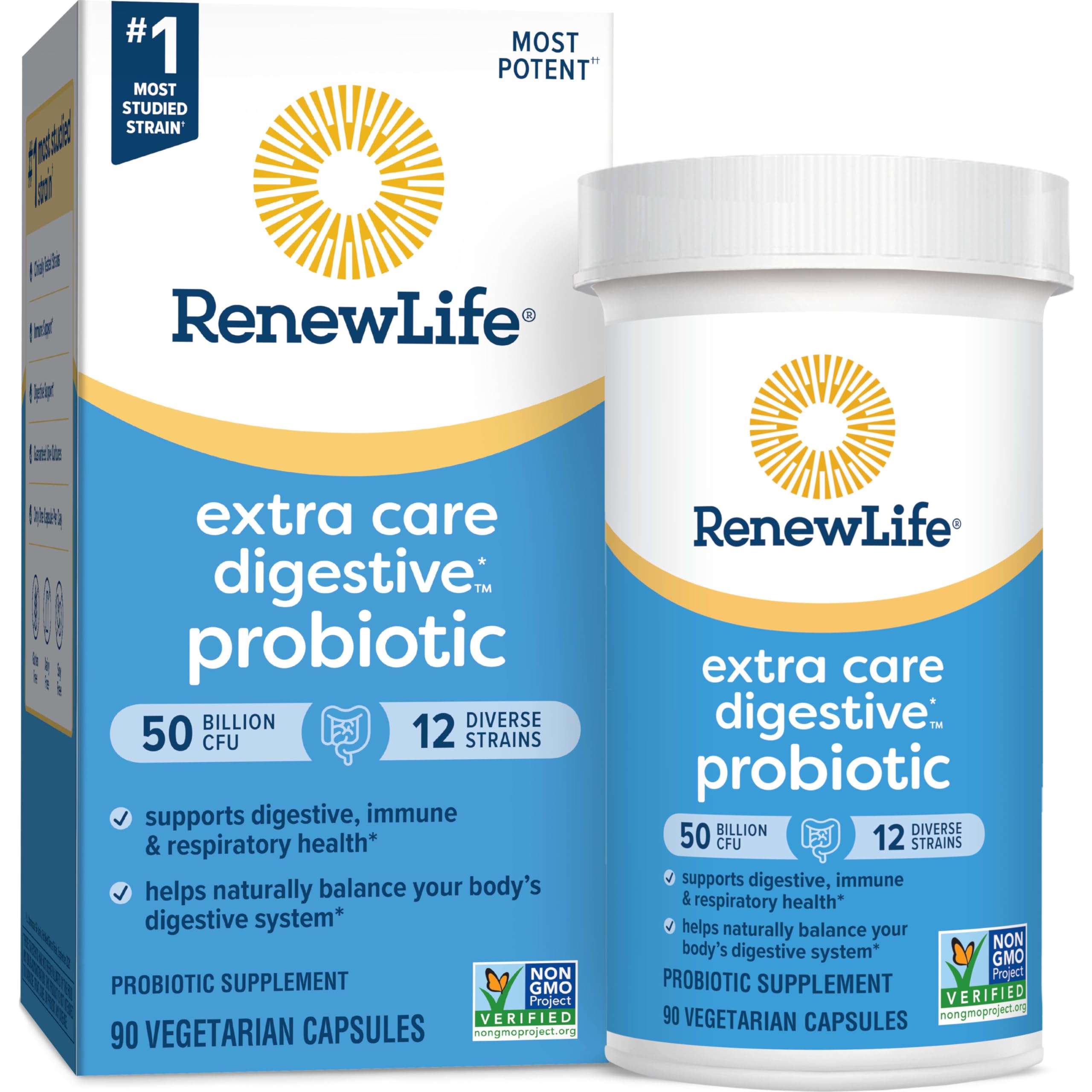 Apoyo potencial a digestión, respiración e inmunidad con Renew Life