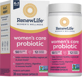 Renew Life Probiótico Femenino — botella, posible apoyo al equilibrio vaginal