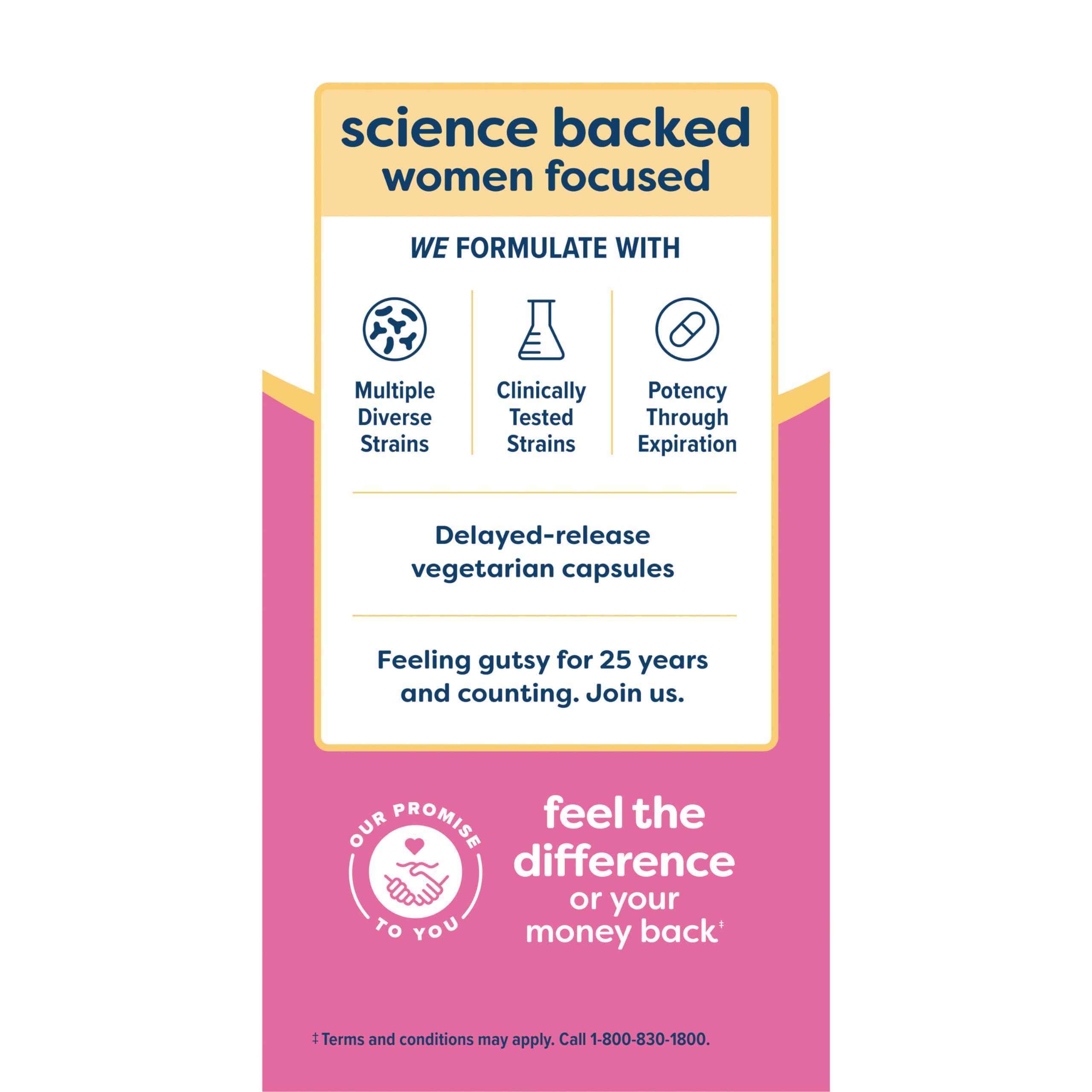 Renew Life Probiotico Mujer - ingredientes: 12 cepas para salud femenina.