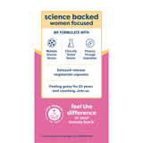 Renew Life Probiotico Mujer - ingredientes: 12 cepas para salud femenina.