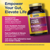 Renew Life Ultimate Flora fórmula simple y sin aditivos innecesarios.