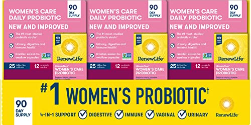 Renew Life Ultimate Flora Mujeres, balance-digestivo: ayuda al equilibrio intestinal diario.