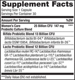 Renew Life Ultimate Flora Mujeres, cepas-12: mezcla diversa para el bienestar intestinal.