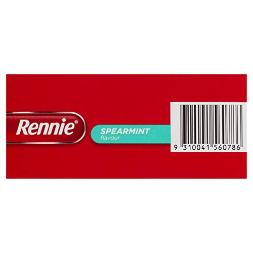 Rennie caja de 96 tabletas facilita el acceso diario.