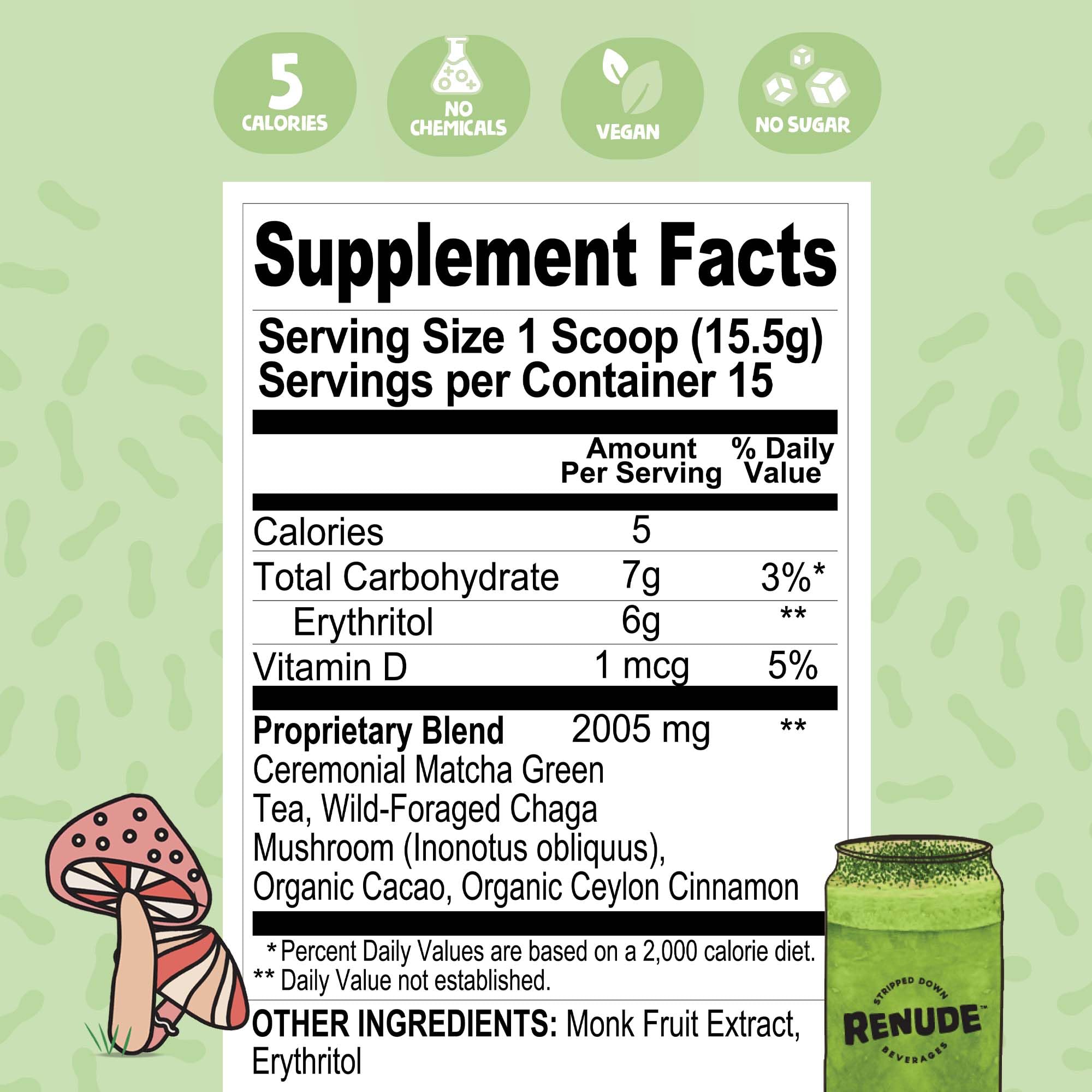Renude ingredientes: canela y fruta del monje para endulzar naturalmente