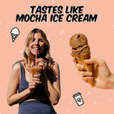Renude Chagaccino en taza fría para bebida refrescante